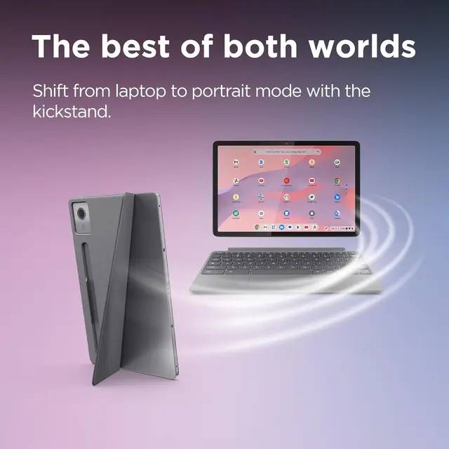 Lenovo IdeaPad Chromebook Duet Detachable MediaTek Kompanio 838 4GB 128GB Luna Grey - Image 6