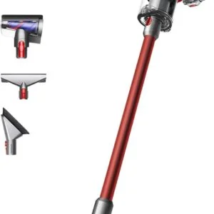 Dyson V11 Extra Cordless Stick Vacuum Cleaner, 158 AW, 60min, Hair de-tangling (Nickel/Red) - Image 4